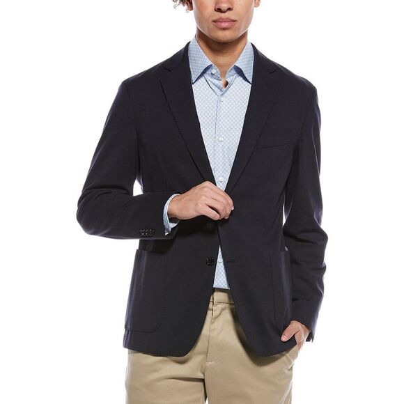 Hugo Boss MensHanry Slim Fit Blazer, Blue